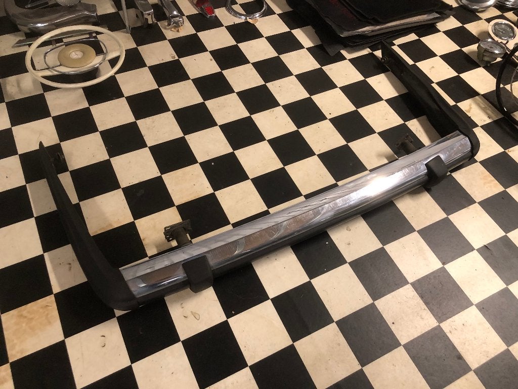 Mercedes Benz 280/350/450/560 SL W107Achter Bumper, Ophalen, Gebruikt, Mercedes-Benz