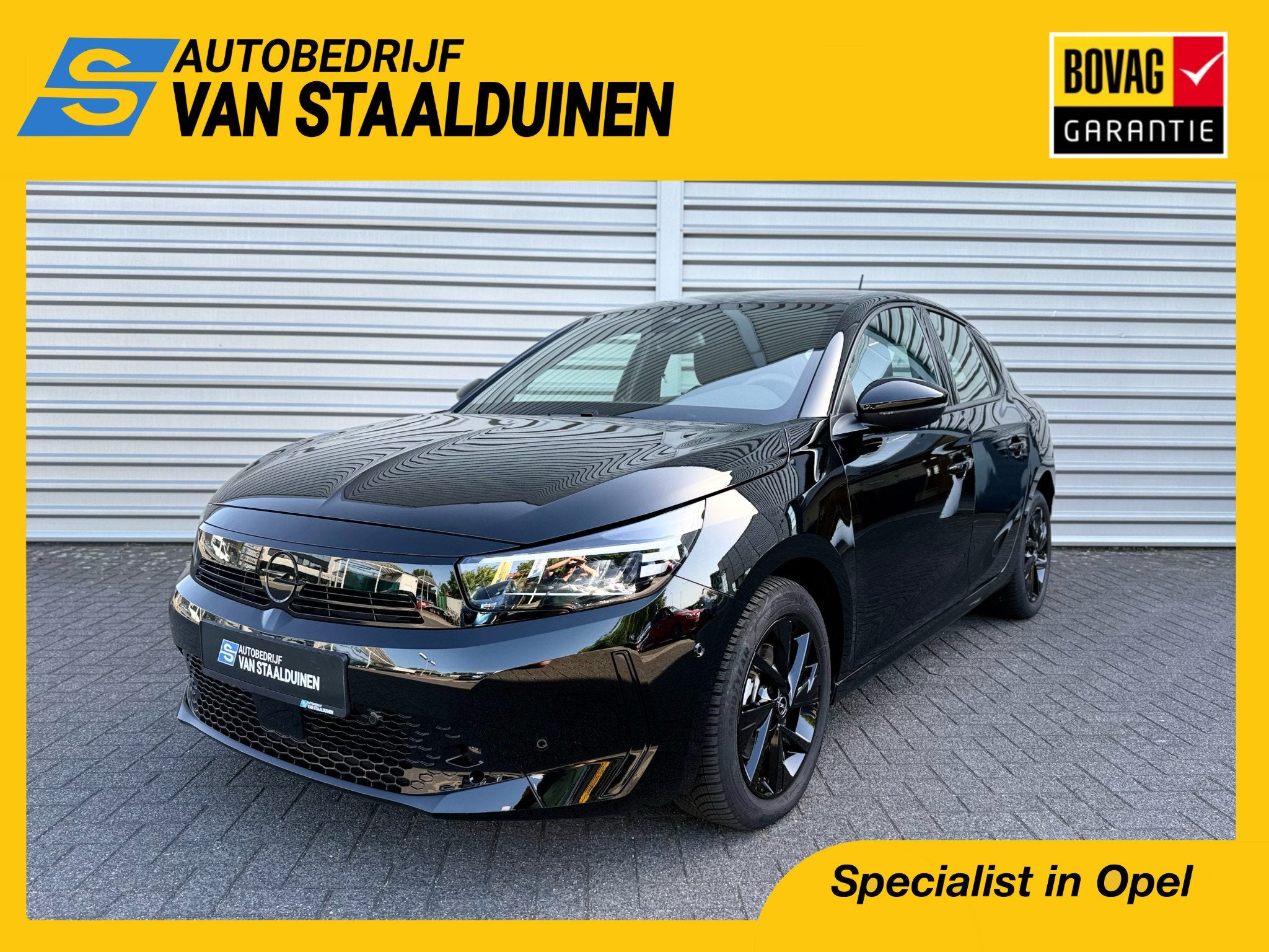 Opel Corsa 1.2 Turbo 100pk Hybrid Stoere GS LINE! | Stoelver, Auto's, Opel, 12 maanden, Gebruikt, 1199 cc, 610 kg