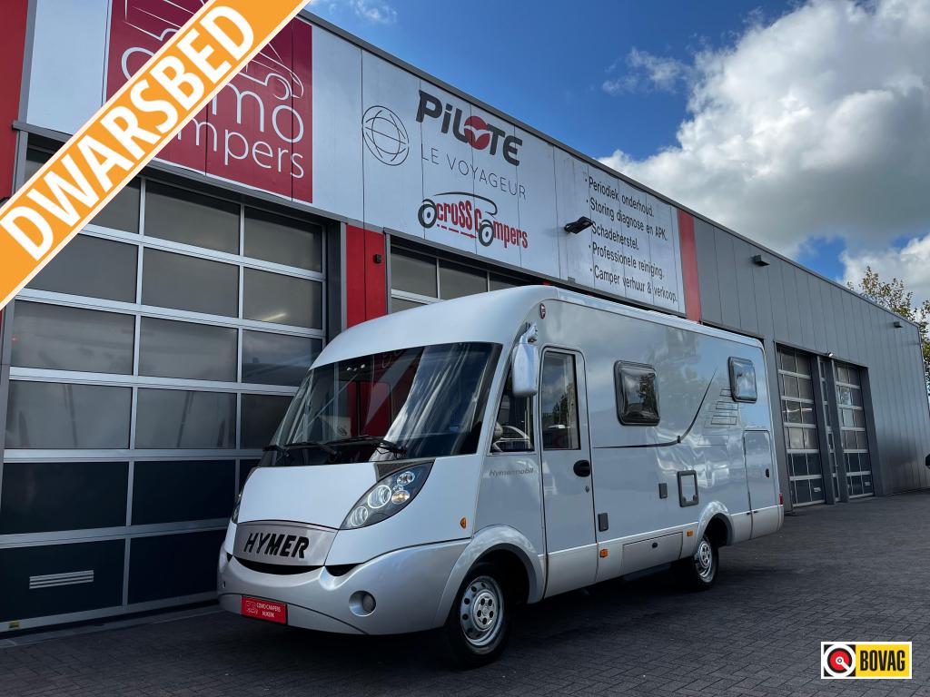 Hymer B514 CL Integraal, dwarsbed met hefbed, Caravans en Kamperen, Integraal, Ringverwarming, Fiat, Bedrijf