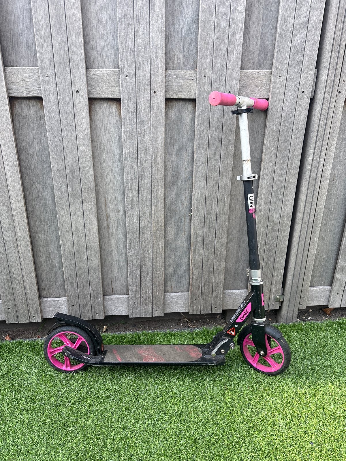 Kinder step roze - Oxelo Mid 5, Fietsen en Brommers, Steps, Ophalen, Gebruikt, Gewone step