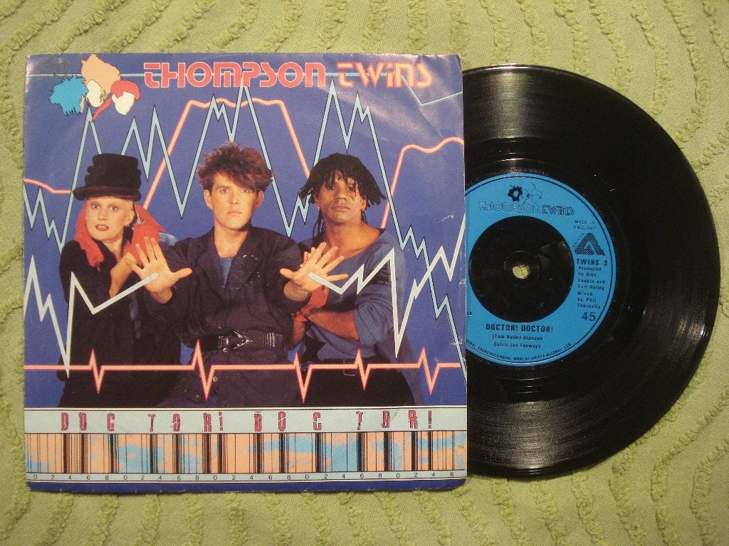 Thompson Twins 7" Vinyl Single: ‘Doctor! Doctor!’ (UK), Ophalen of Verzenden, Gebruikt, 7 inch, Pop