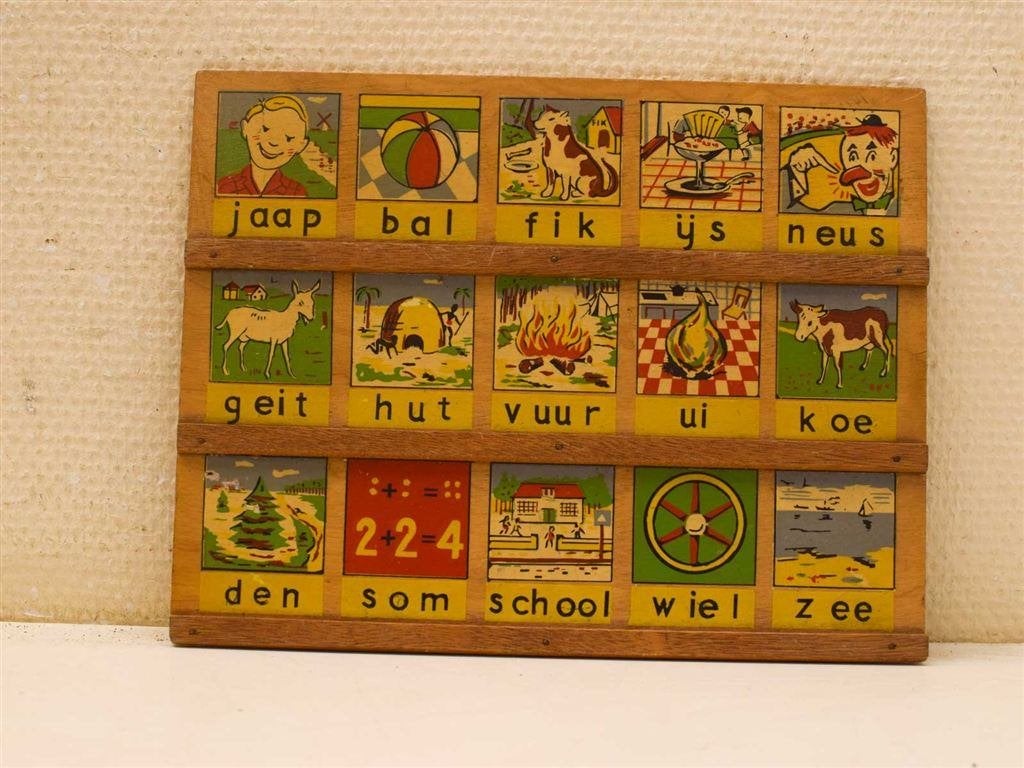 Houten Leesplankje 51562, Ophalen of Verzenden, Gebruikt