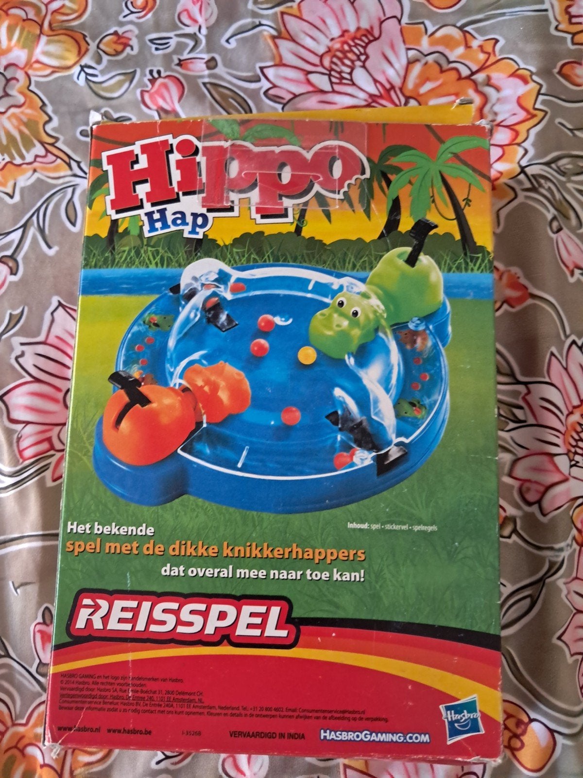 Hippo Hap Reisspel - Het bekende spel voor onderweg, Gebruikt, Ophalen of Verzenden, Reisspel, Drie of vier spelers