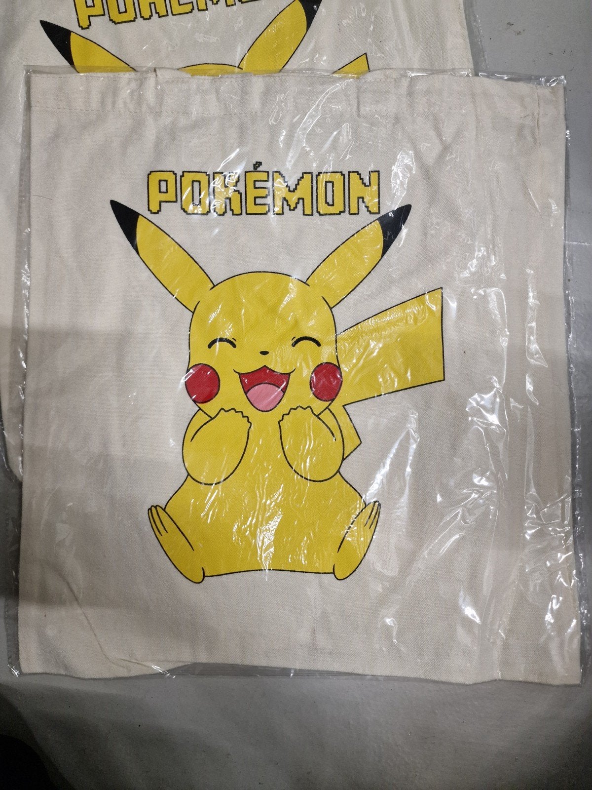 Nieuwe Pokémon Pikachu Tote Bag - Katoenen Draagtas, Ophalen of Verzenden, Nieuw, Overige typen