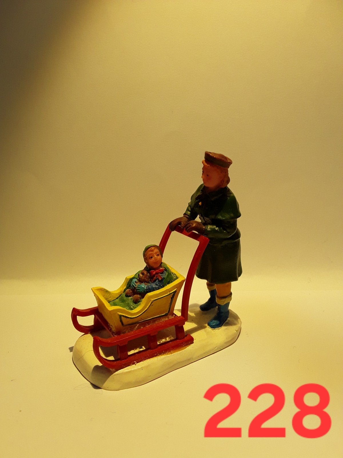 Lemax 02432 carriage sled jaar 2000., Diversen, Ophalen of Verzenden