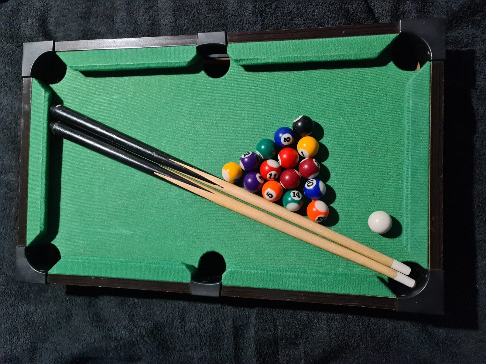 Compacte Pooltafel met Accessoires, Verzenden, Pooltafel