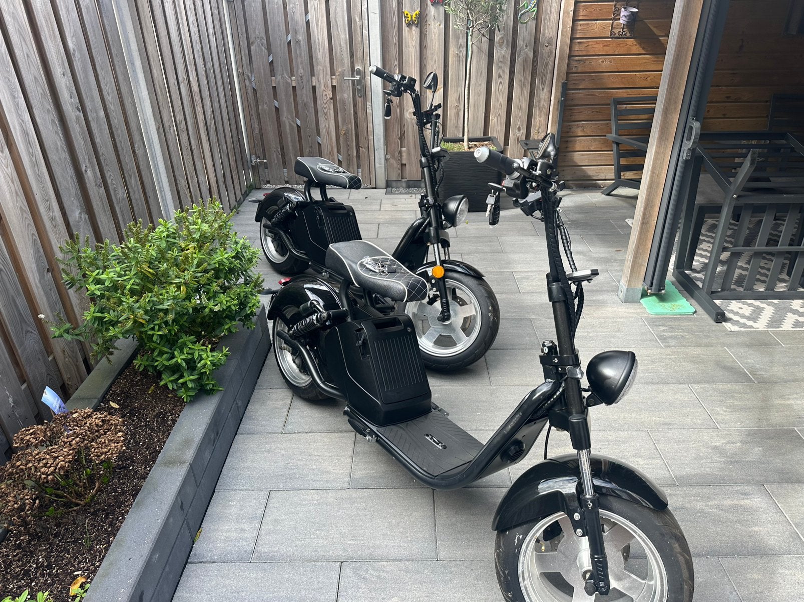 2 stuks als nieuwe E-choppers  2021  395km/699km gereden, Ophalen, Zo goed als nieuw, Elektrisch, Overige merken