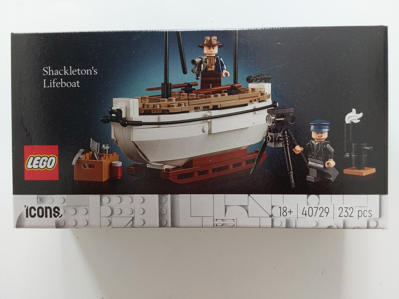 Lego Icons 40729 Shackleton ' s Lifeboat 🆕️ ( in seal ), Nieuw, Ophalen of Verzenden, Icons, Complete set