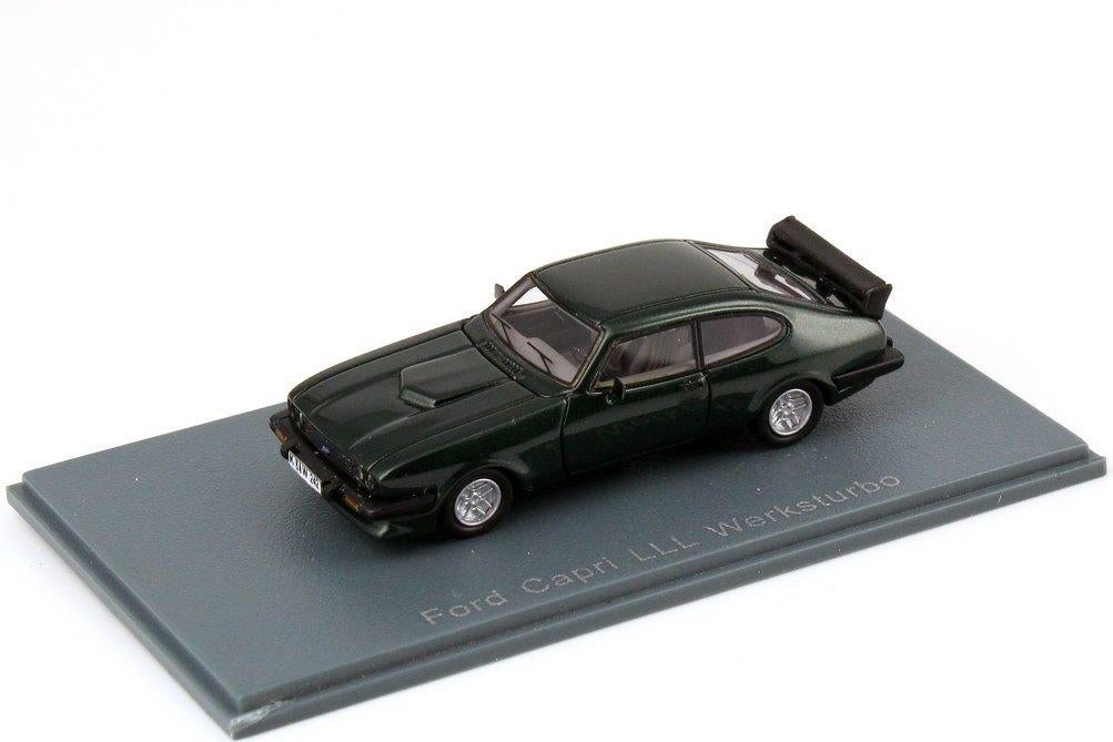 Ford Capri III Werksturbo groenmetallic, Hobby en Vrije tijd, Modelauto's | 1:87, Ophalen of Verzenden, Zo goed als nieuw, Auto