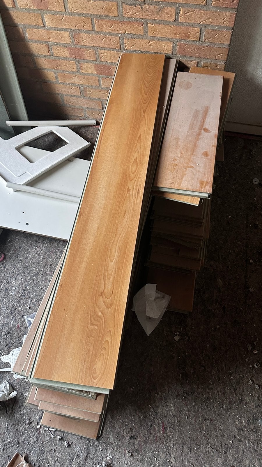 Laminaat gratis, Ophalen, 50 tot 150 cm, Zo goed als nieuw, 10 m² of meer