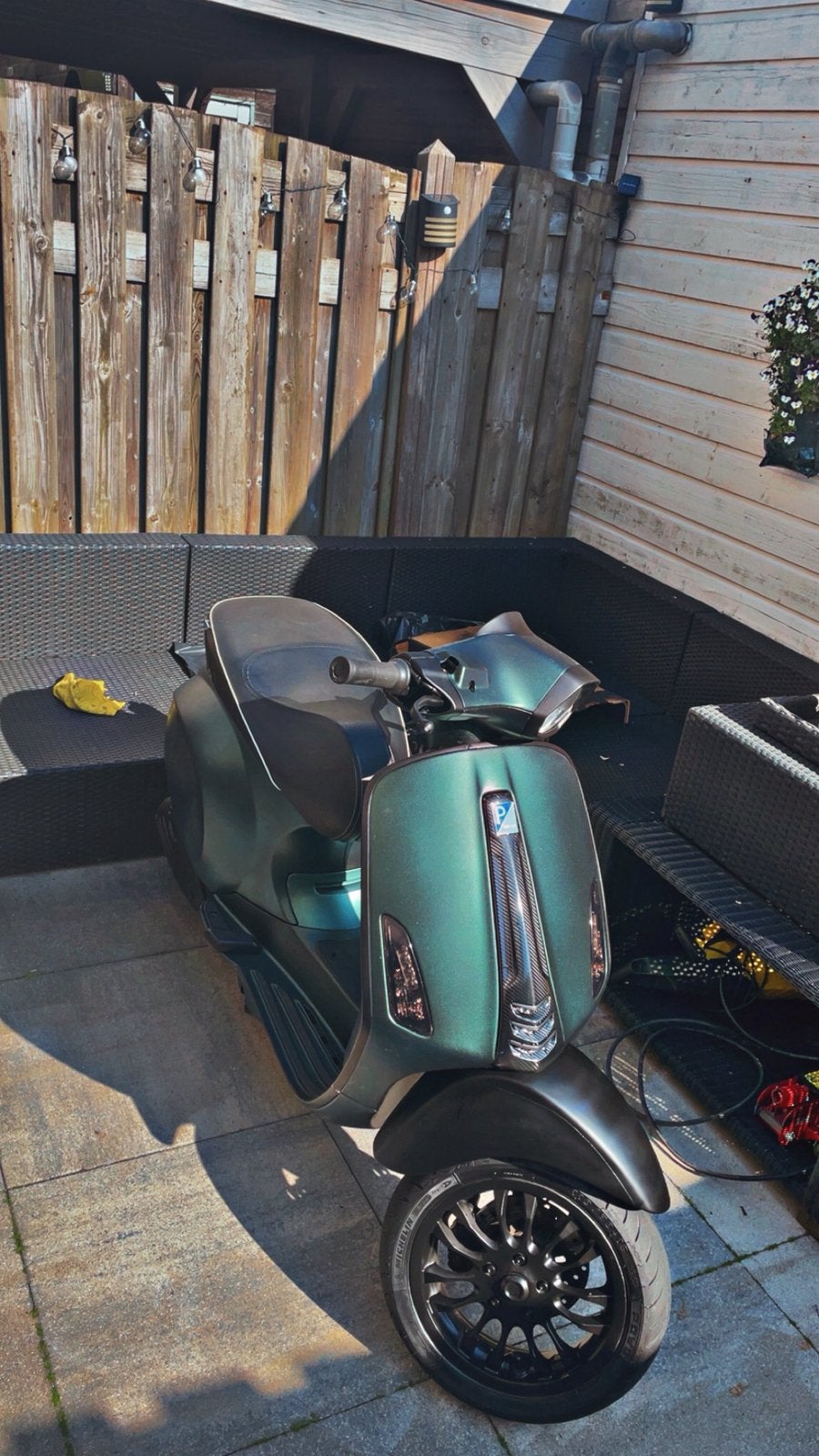 Vespa Sprint 72cc Naraku Nokkenas - Lakschade, Gebruikt, Overige modellen, Maximaal 45 km/u, Ophalen of Verzenden