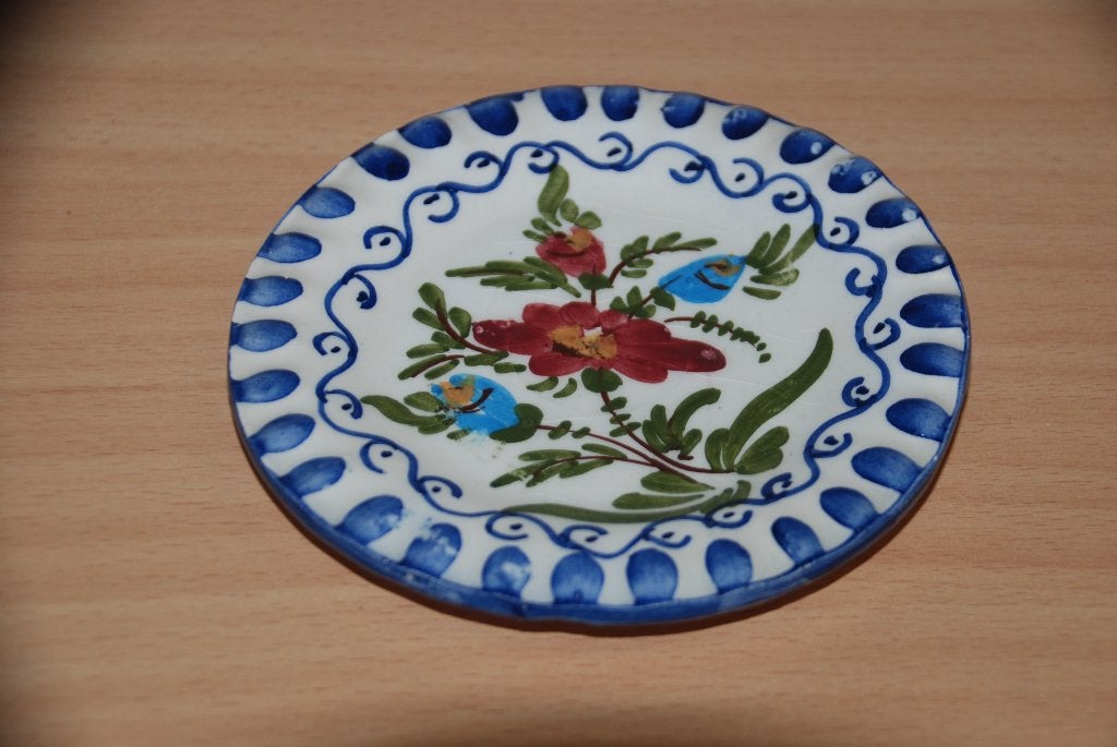 Bord om op te hangen.          Kleurrijk italiaans design., Decoratieobject, Steen/keramiek, Ophalen of Verzenden, Zo goed als nieuw