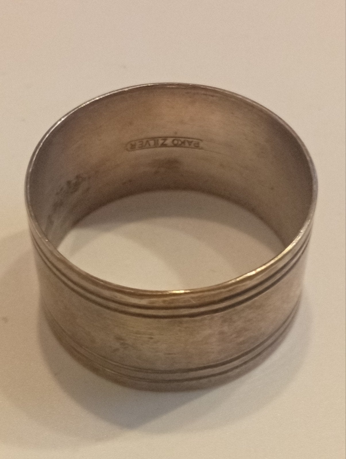 Vintage Pako Zilver Servetring, Ophalen of Verzenden, Zilver