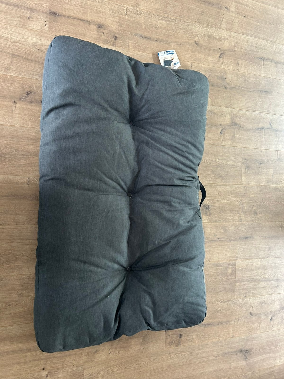 Set van 3 comfortabele pallet zitkussens, Ophalen of Verzenden, Zo goed als nieuw, Grijs, Zitzak