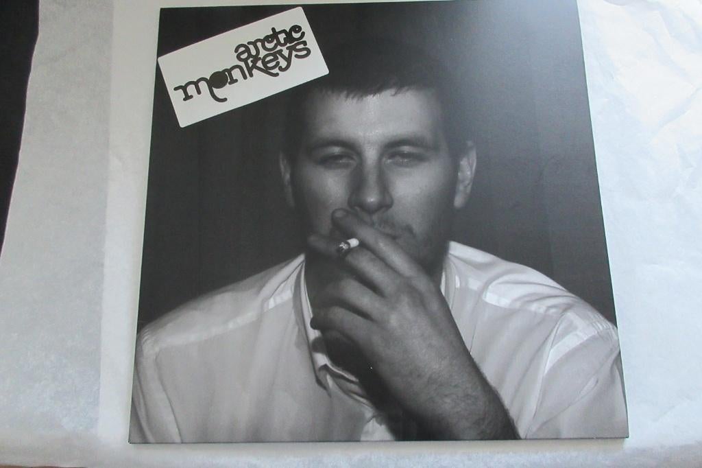 Arctic Monkeys, Whatever people say i am 2006, Cd's en Dvd's, Vinyl | Rock, Zo goed als nieuw, Inclusief binnenhoes, 12 inch, Poprock
