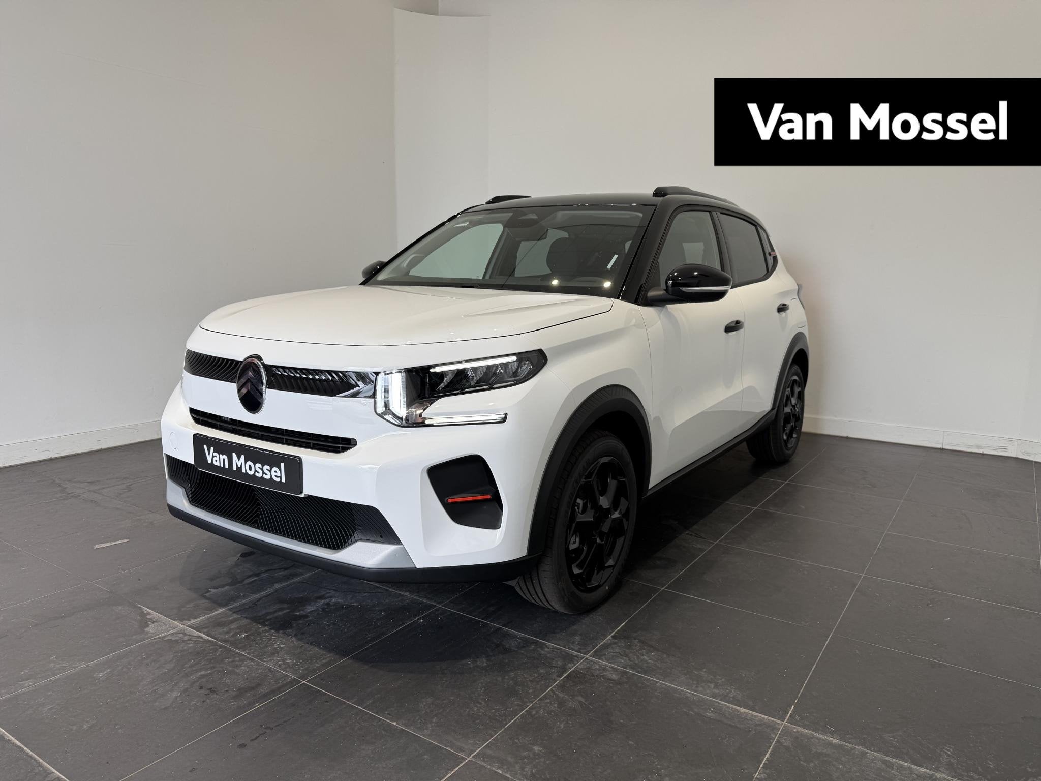 Citroen C3 1.2 Hybrid 110pk Collection l Apple carplay & and, Auto's, Euro 6, 1199 cc, Leder en Stof, Wit