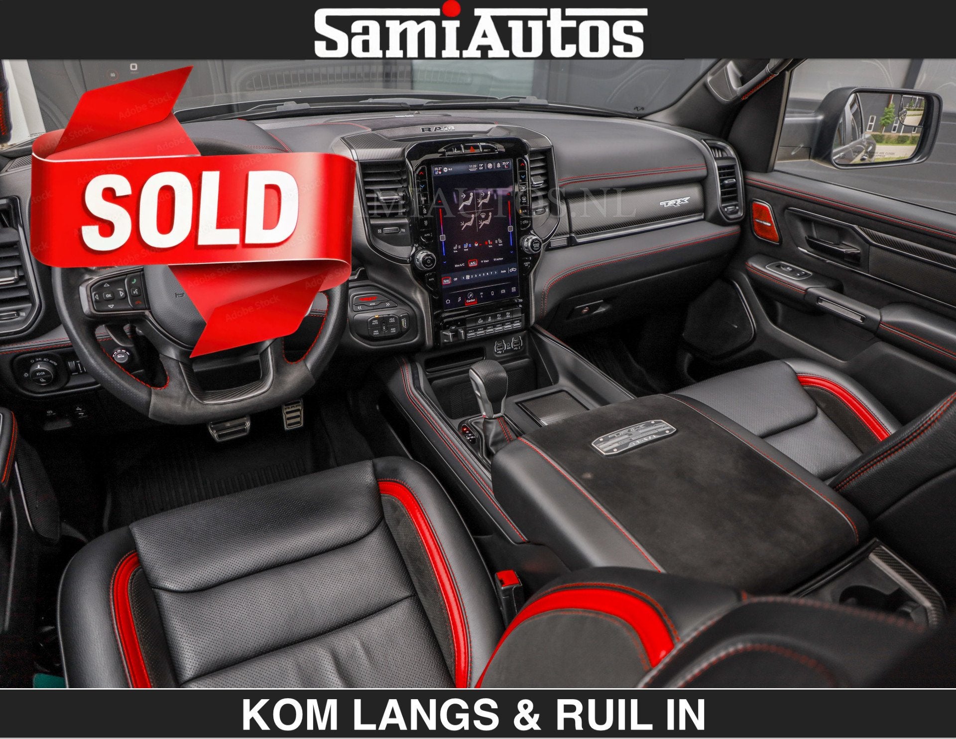 Dodge Ram TRX HELLCAT 712 PK 6.2 V8 | €109950,- excl | BLA, Automaat, Dealer onderhouden, Gebruikt, Met garantie (alle)