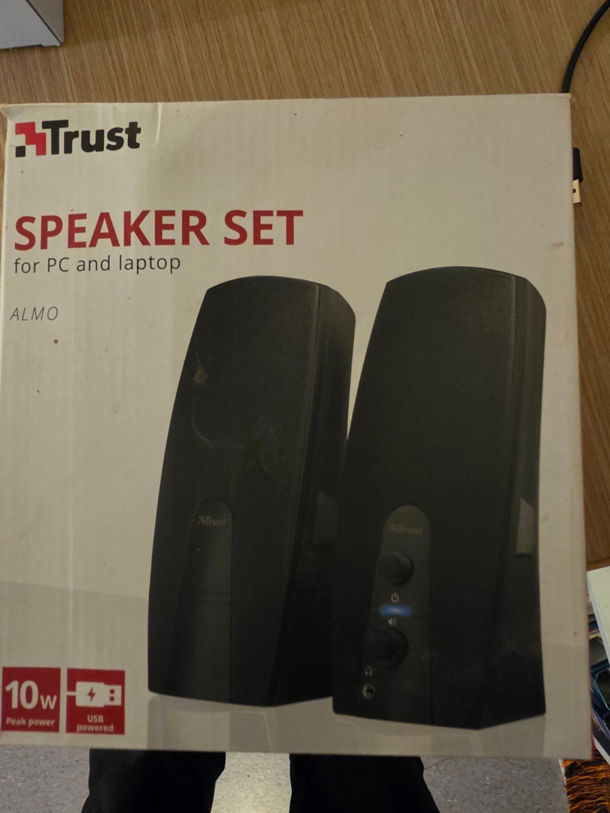 Trust Speaker Set voor PC en laptop - 10W USB gevoed, Computers en Software, Pc speakers, Ophalen of Verzenden, Gebruikt, Audiokanaal 2