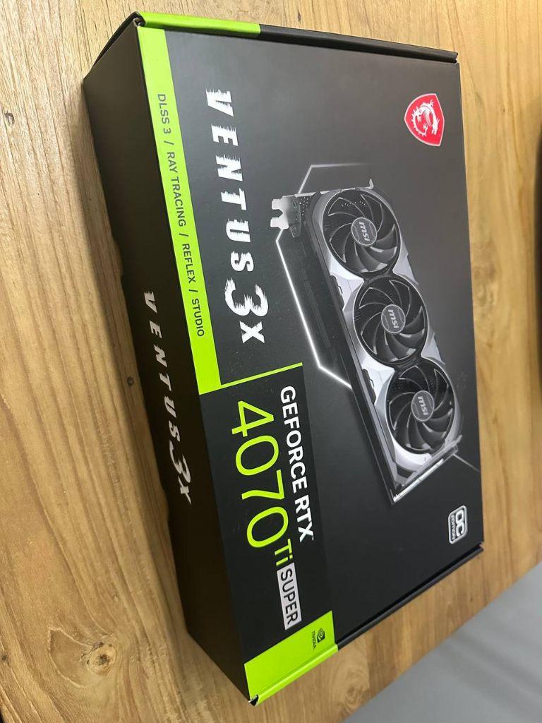 Nvidia GeForce RTX 4070 Ti Super (MSI Ventus 3X), Computers en Software, Videokaarten, Ophalen, PCI-Express 4, HDMI, Nvidia