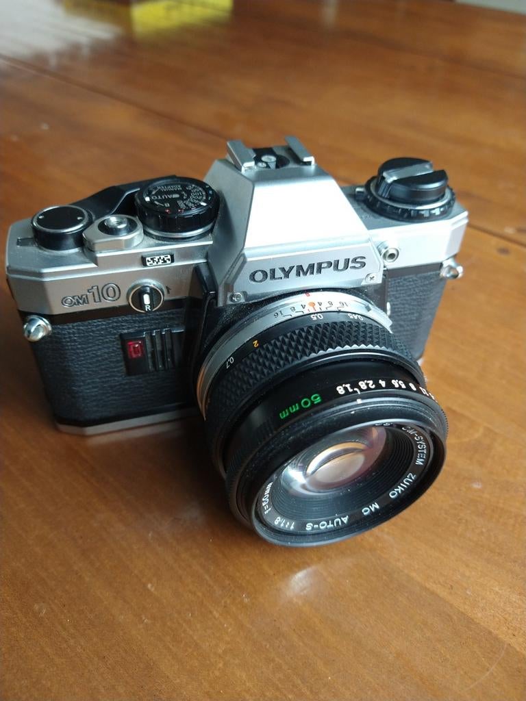 Olympus OM10, Ophalen of Verzenden, Zo goed als nieuw, Compact, Olympus