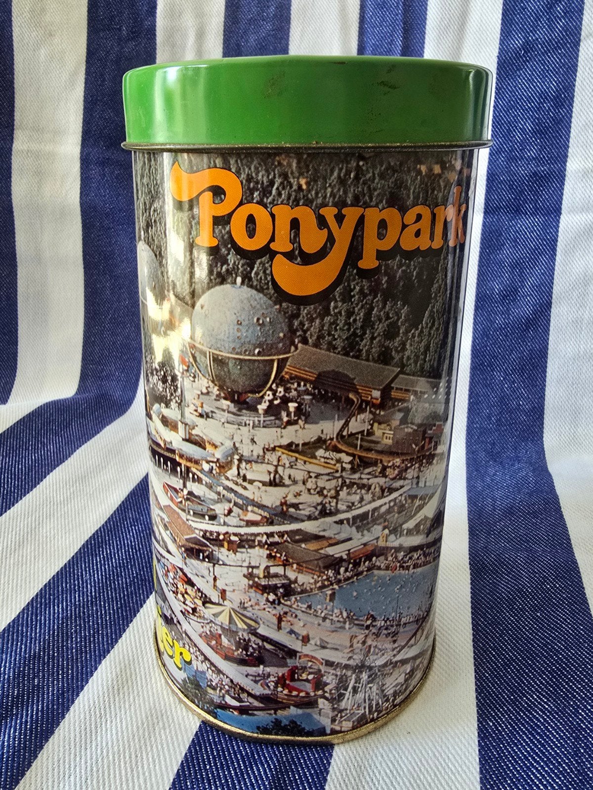 Blik Ponypark Slagharen - Vintage Souvenir, Ophalen of Verzenden, Gebruikt, Overige, Overige merken
