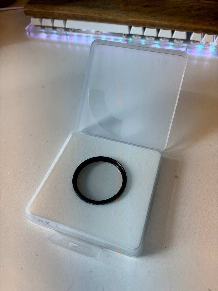 NISI Black mist filter 49MM 1/8, Overige merken, Minder dan 50 mm, Inclusief opbergcase, Ophalen of Verzenden