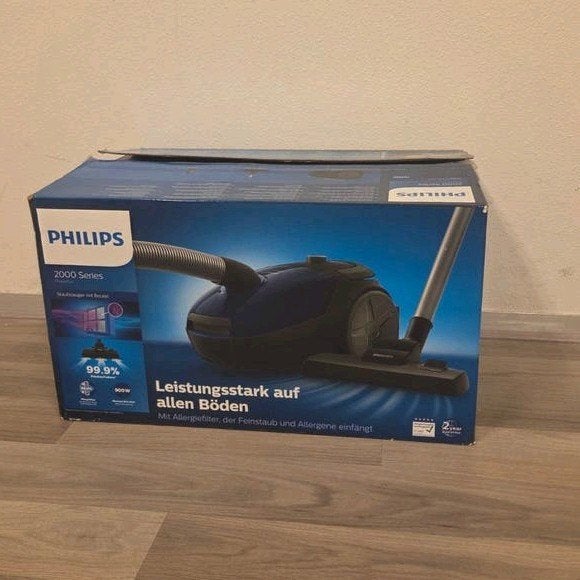 Philips 2000 Series Stofzuiger - Nieuw in verpakking, Stofzak, Philips, Nieuw, Ophalen of Verzenden