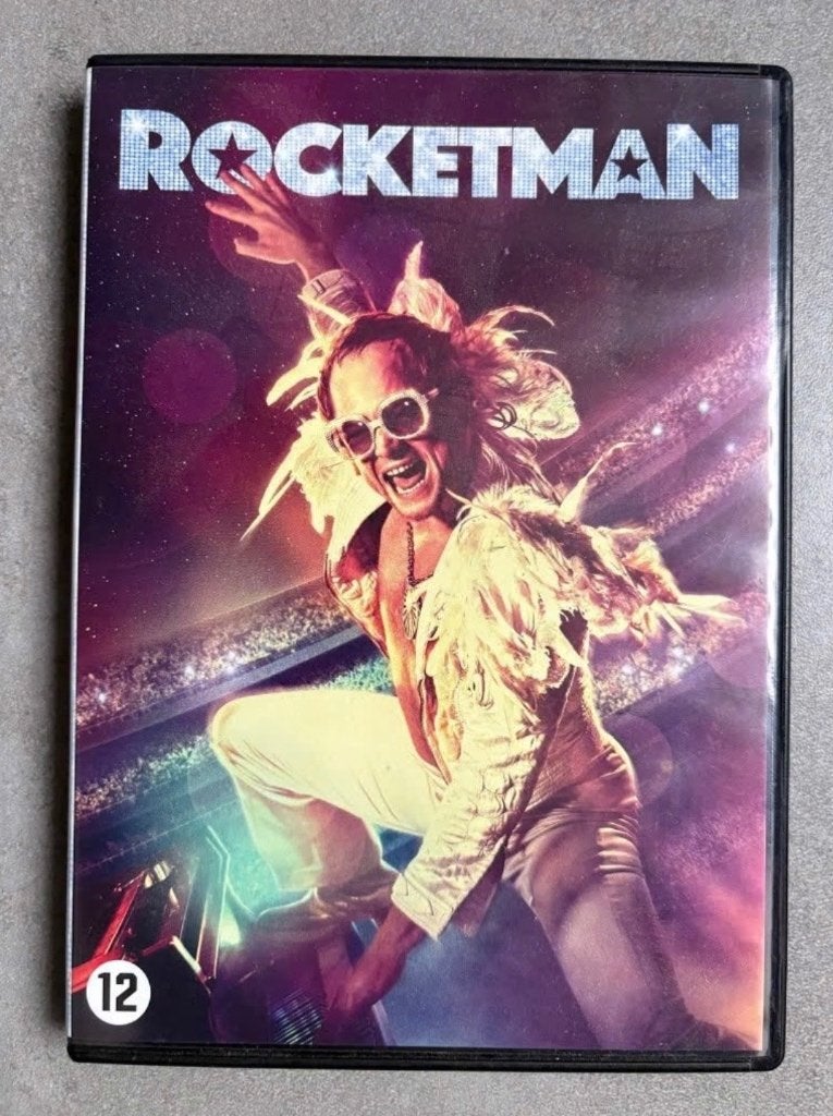 Elton John / T. Egerton- Rocketman, leuke dvd in prima staat, Vanaf 12 jaar, Ophalen of Verzenden, Zo goed als nieuw, Film