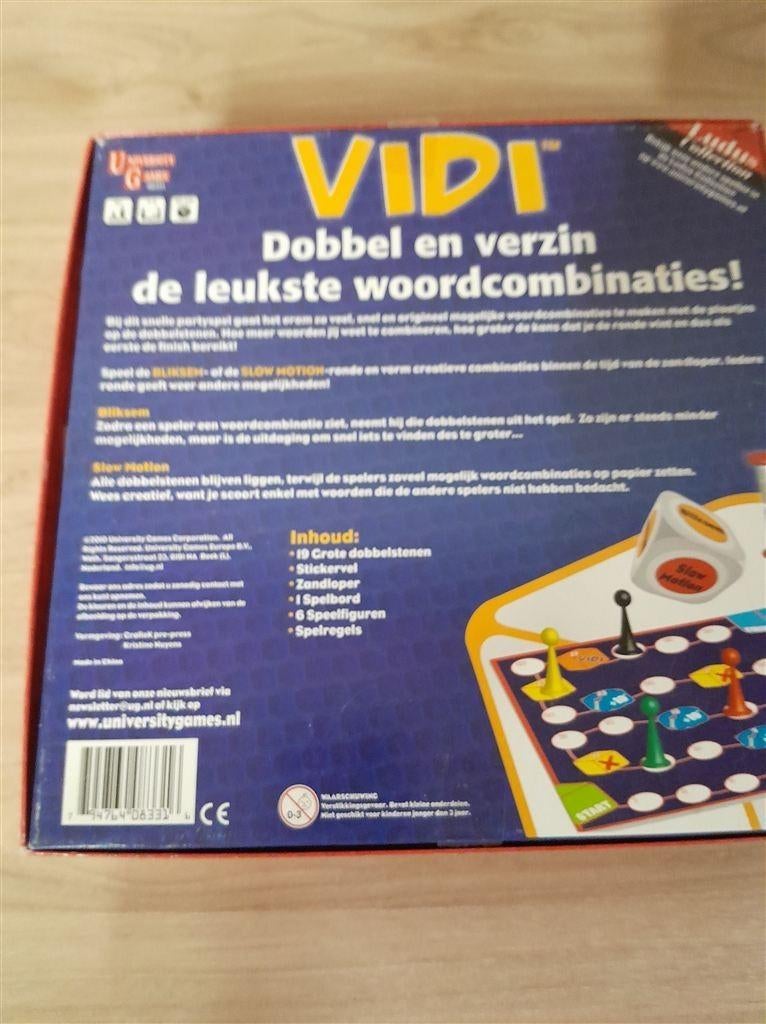 Vidi dobbelspel - s1949, Verzenden, Zo goed als nieuw