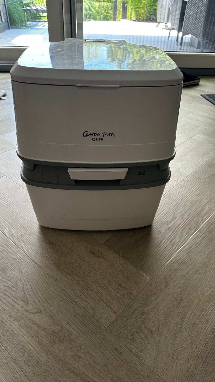Nieuwe Campa Porta Potti Cube Chemisch Toilet, Ophalen, Nieuw