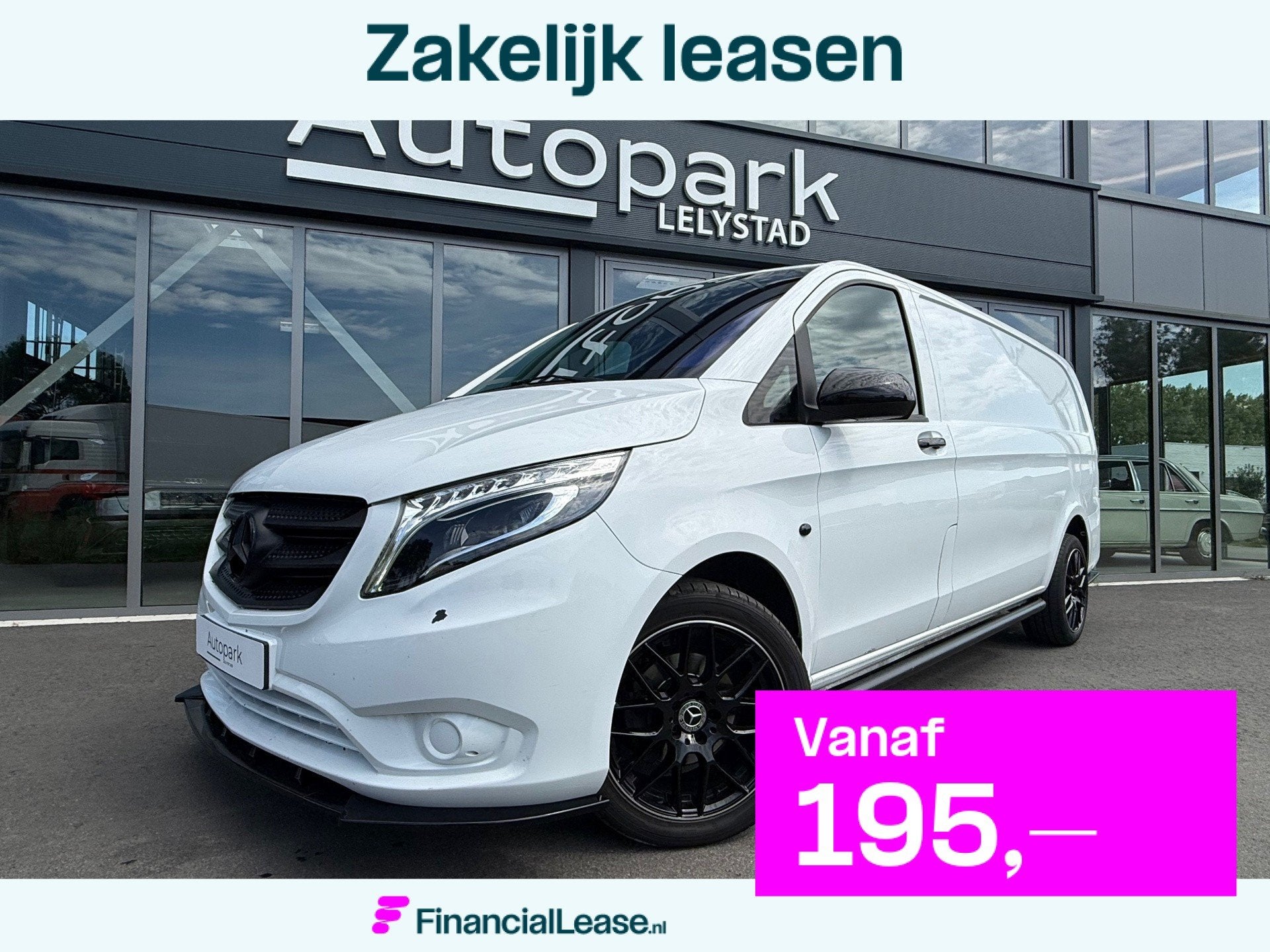 Mercedes-Benz Vito 111 CDI Functional Extra Lang BODYKIT KAM, Voorwielaandrijving, Gebruikt, 4 cilinders, Wit