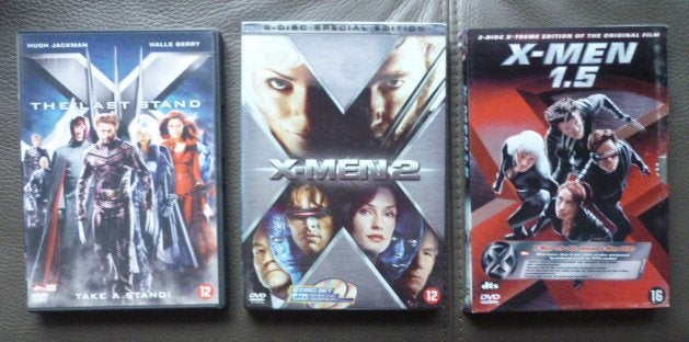 X-men DVD X-men 1,5 - X-men 2 en The last stand, Cd's en Dvd's, Dvd's | Actie, Gebruikt, Actie, Vanaf 12 jaar, Ophalen of Verzenden