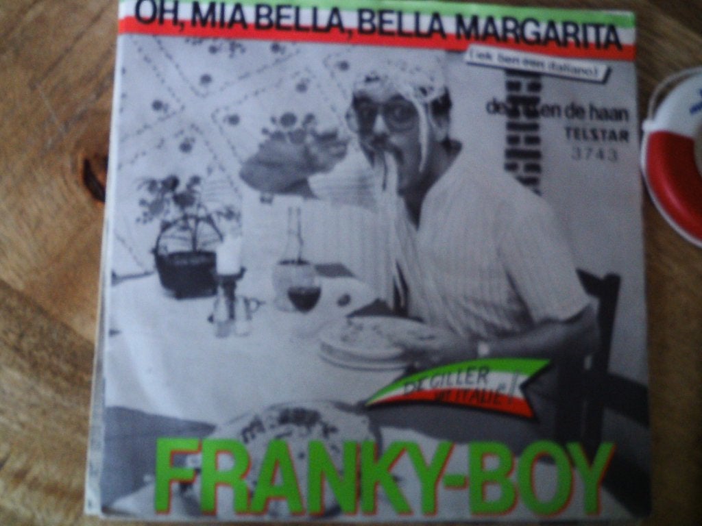 franky boy - oh, mia bella, bella margarita 2jun, 7 inch, Ophalen of Verzenden, Nederlandstalig, Single