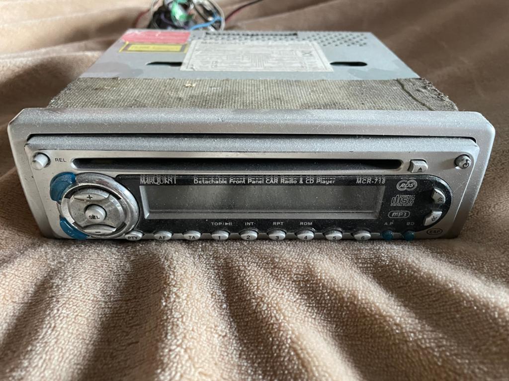Autoradio m4rquant mcr-718, Ophalen of Verzenden, Zo goed als nieuw