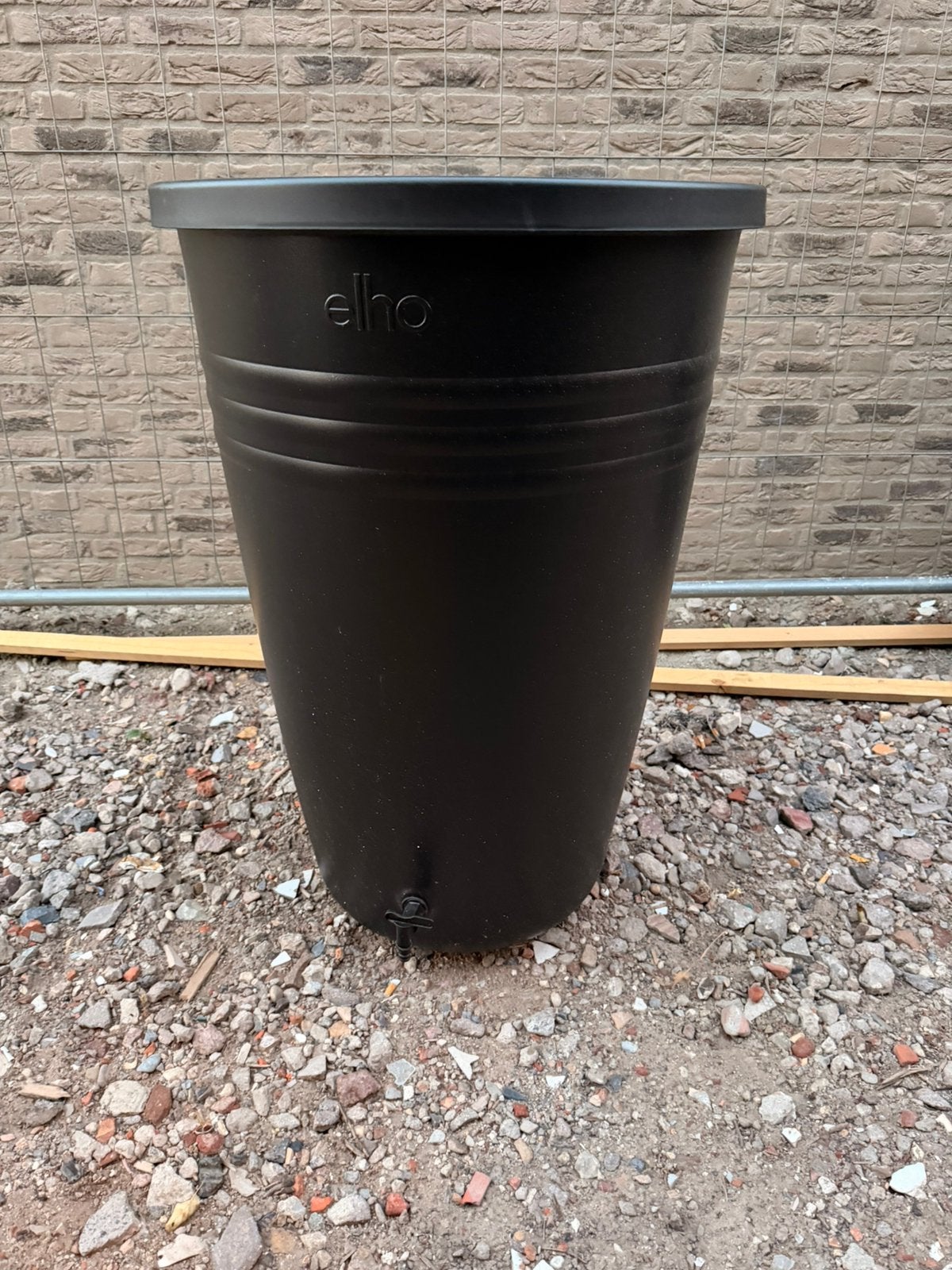 Elho regenton 200L met plantenbak, Tuin en Terras, Ophalen, Kunststof, Met kraantje, 150 liter of meer