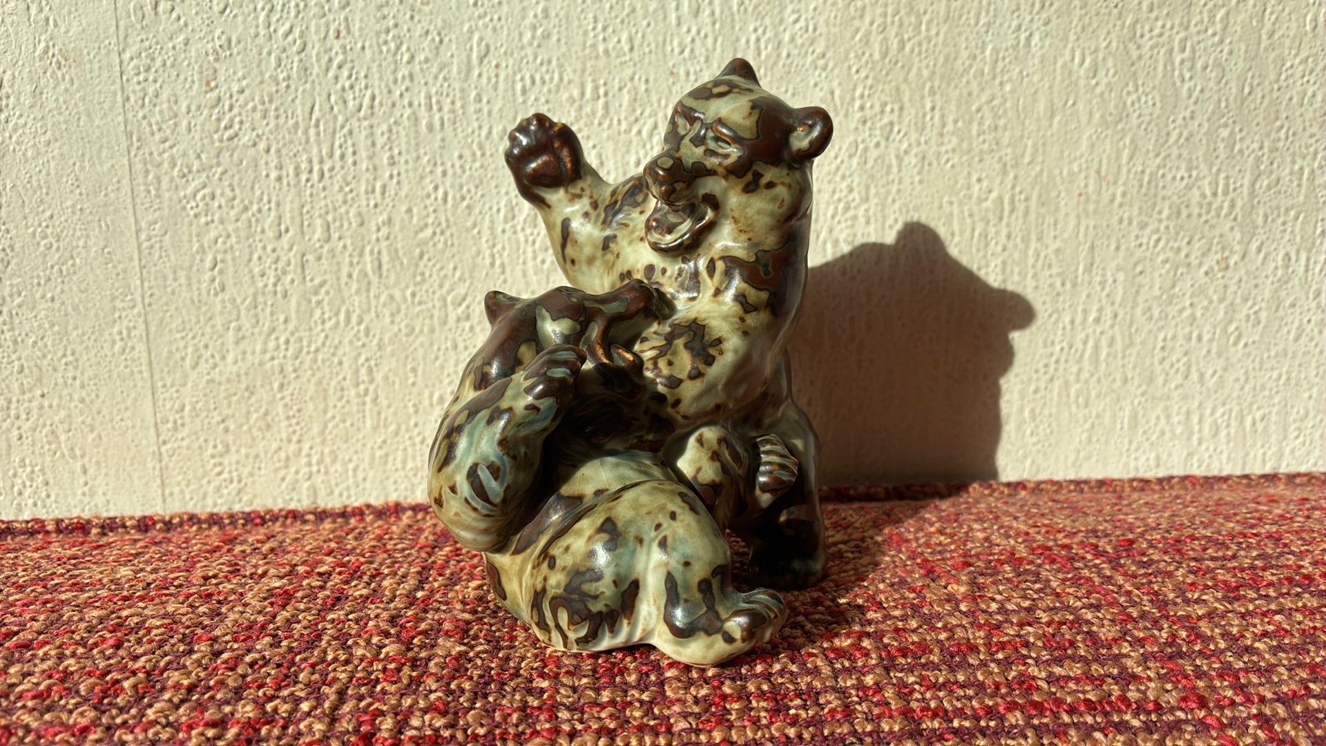 Royal copenhagen bruine beren knud kyhn zeldzaam stoneware, Ophalen of Verzenden, Zo goed als nieuw, Dier