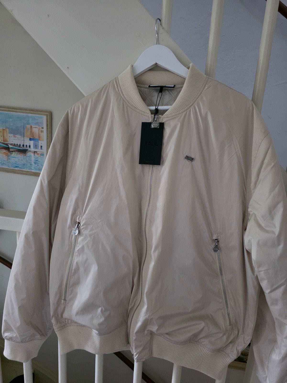 BALR. Bomberjack XXL - Nieuw met kaartjes, Kleding | Heren, Jassen | Zomer, Beige, Nieuw, Overige maten, Ophalen of Verzenden