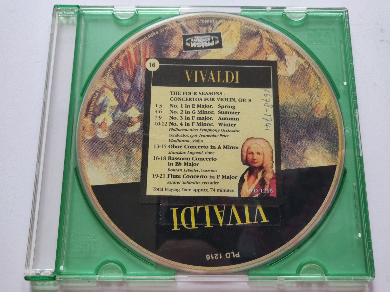Z37 Vivaldi, Ophalen of Verzenden, Barok, Zo goed als nieuw, Overige typen