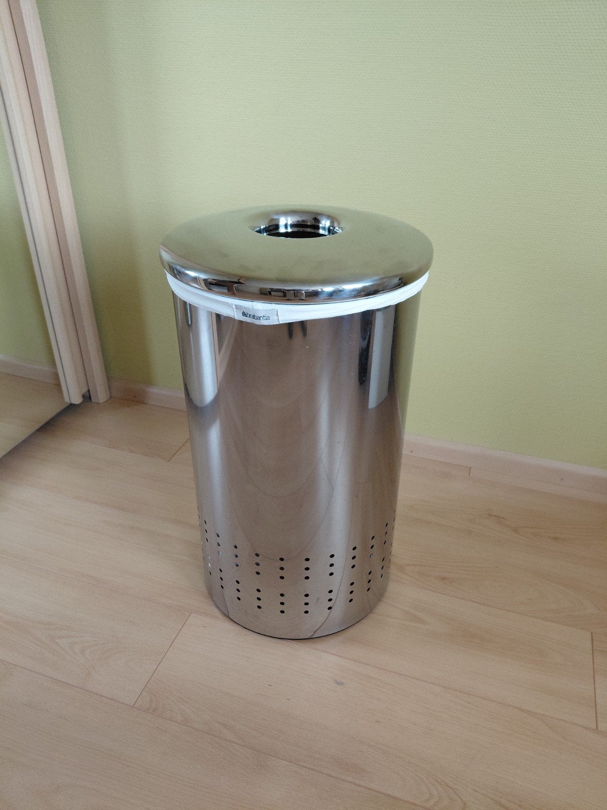 Zgan wasmand van Brabantia 65x40 cm, Ophalen, Zo goed als nieuw, Rvs
