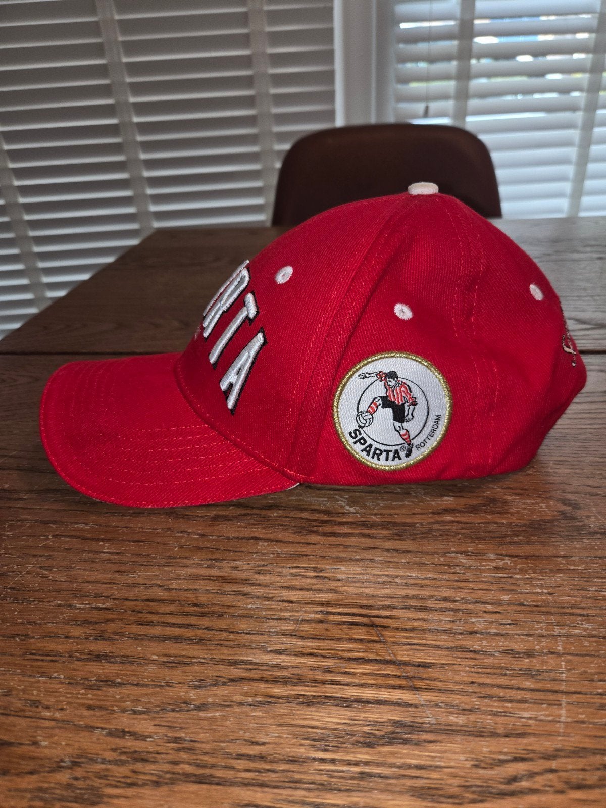Officiële Sparta Rotterdam Pet rood, Kleding | Heren, Hoeden en Petten, Ophalen, Zo goed als nieuw