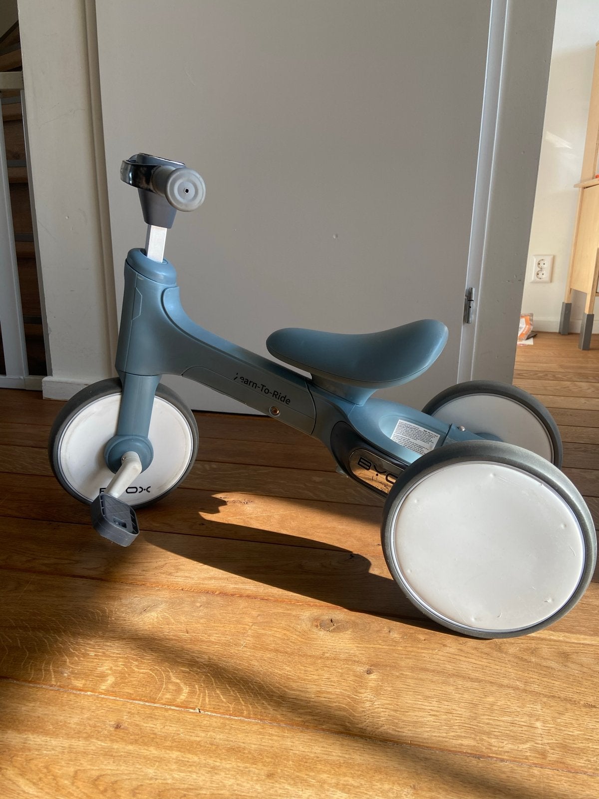 BYOX Learn-To-Ride 2-in-1 loopfiets/driewieler, Ophalen, Gebruikt, Loopfiets