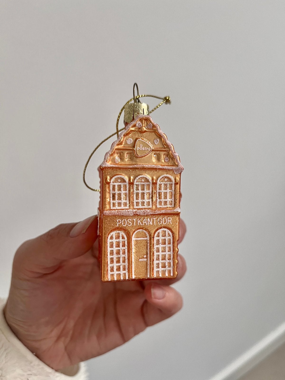 Vondels kerstboomhanger kersthanger Postnl postkantoor, Diversen, Ophalen, Gebruikt