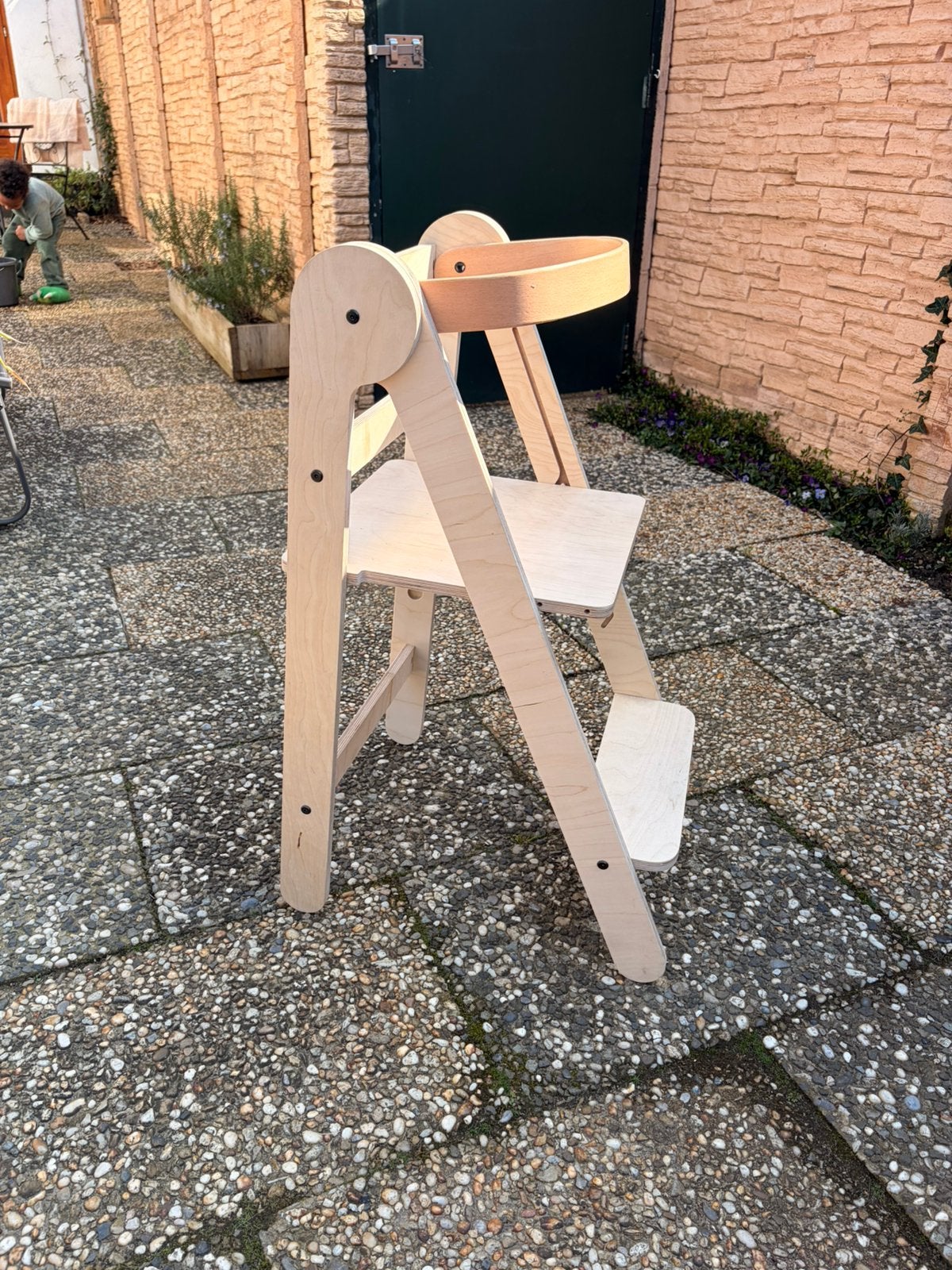Keukenhulp (zo goed als nieuw), Huis en Inrichting, Krukjes, Ophalen, Zo goed als nieuw, Hout