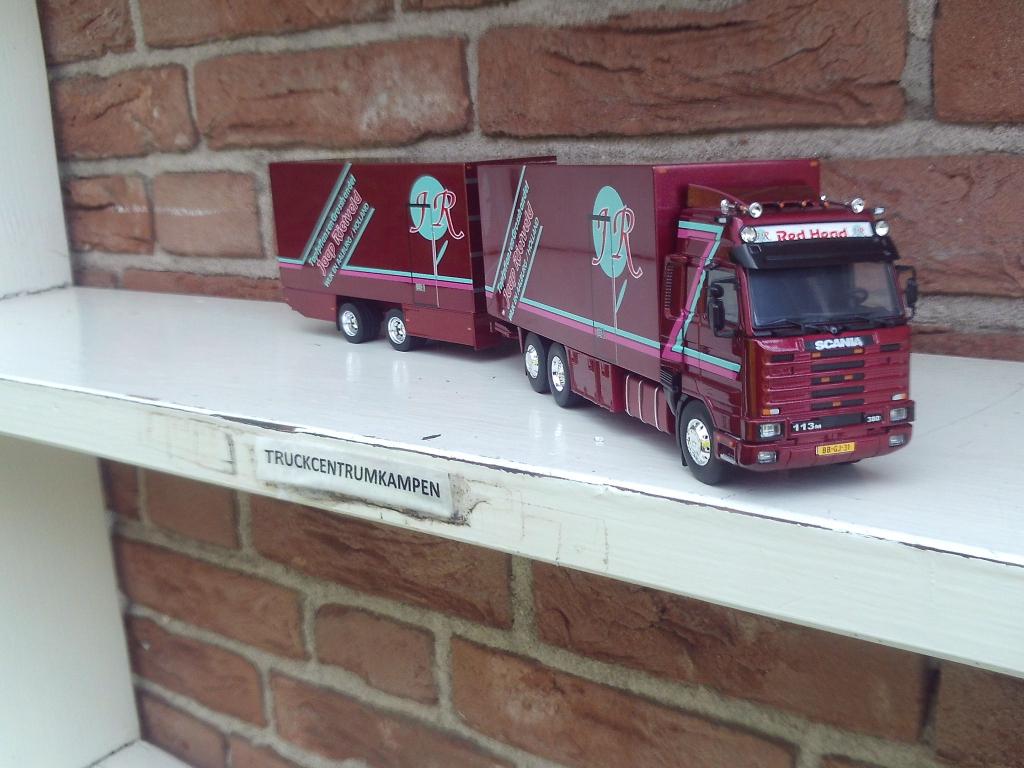 Tekno  Scania  3  Serie  Streamline  van  Rietveld., Hobby en Vrije tijd, Modelauto's | 1:50, Ophalen of Verzenden, Nieuw, Bus of Vrachtwagen