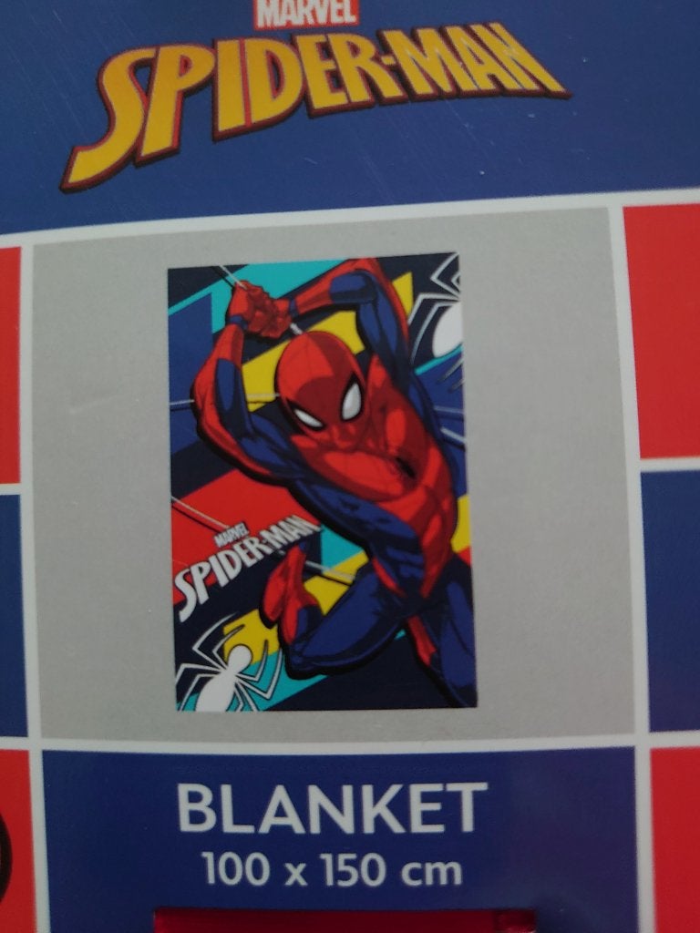Fleece plaid Spiderman Nieuw, Verzenden, Nieuw, Jongetje, Deken of Dekbed