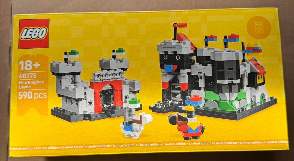 Lego 40775 Mini Knight's Castle, Overige thema's, Lego, Nieuw, Ophalen of Verzenden