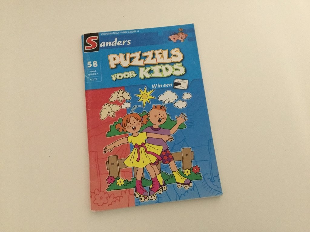 Kinder puzzels, Ophalen of Verzenden, Minder dan 500 stukjes, Zo goed als nieuw, Puzzelboek
