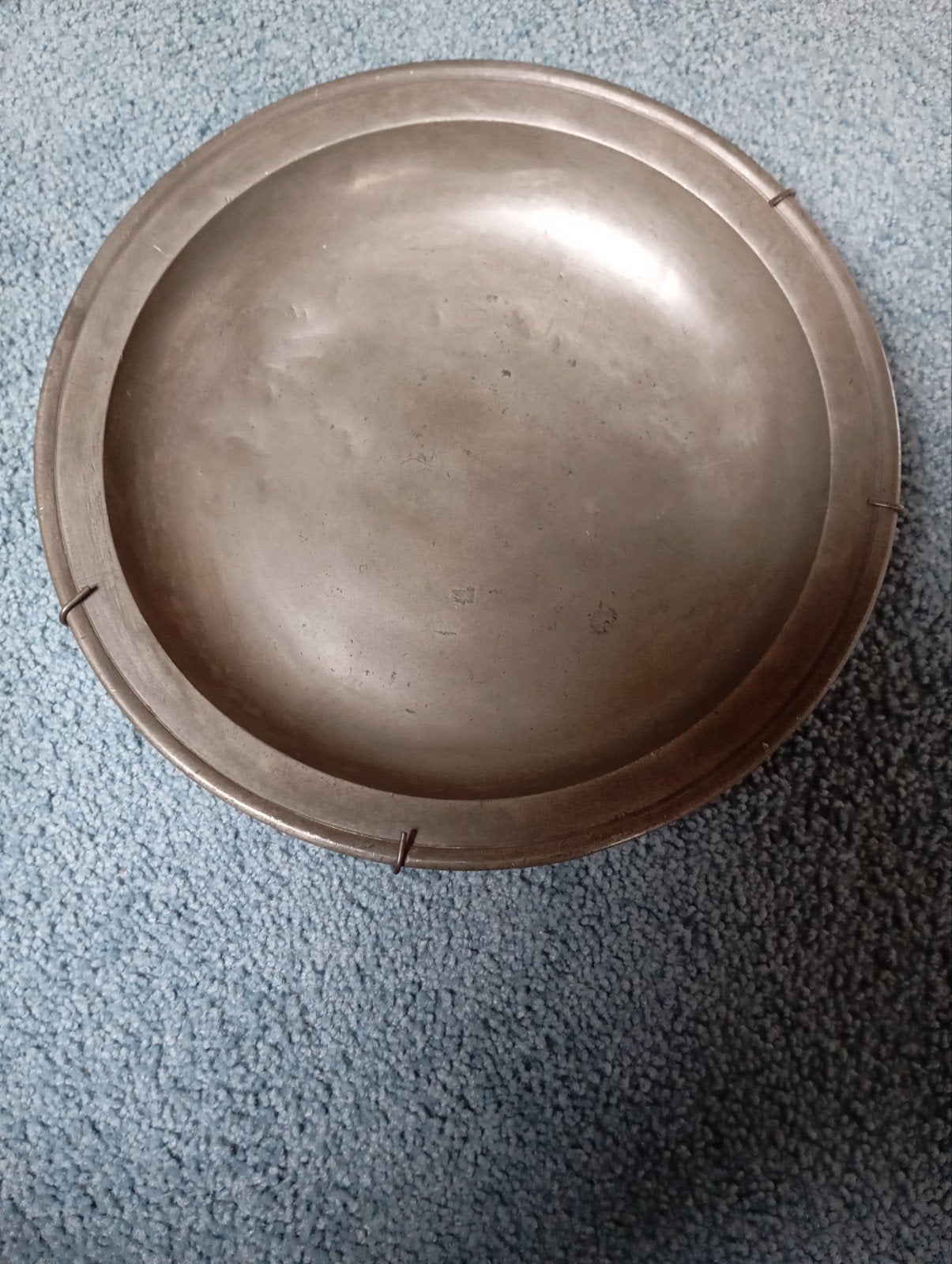 Vintage Tinnen bord Gemerkt Antiek, Antiek en Kunst, Ophalen of Verzenden