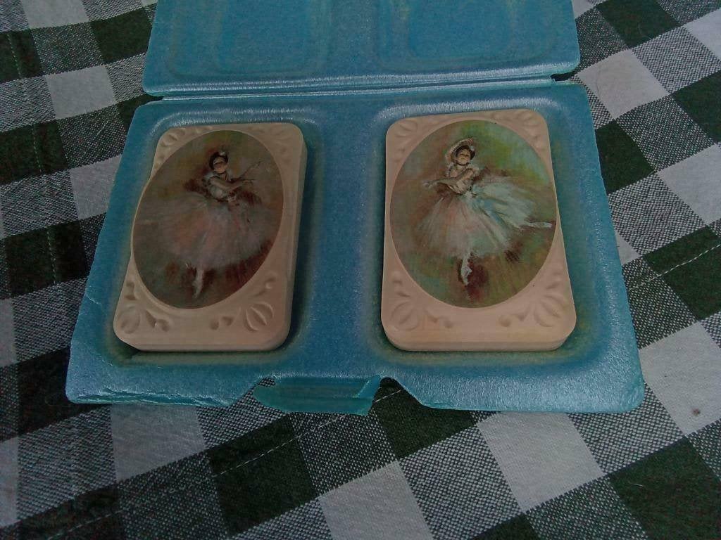 retro vintage avon zeep ballerina's in verpakking, Verzamelen, Ophalen, Overige typen