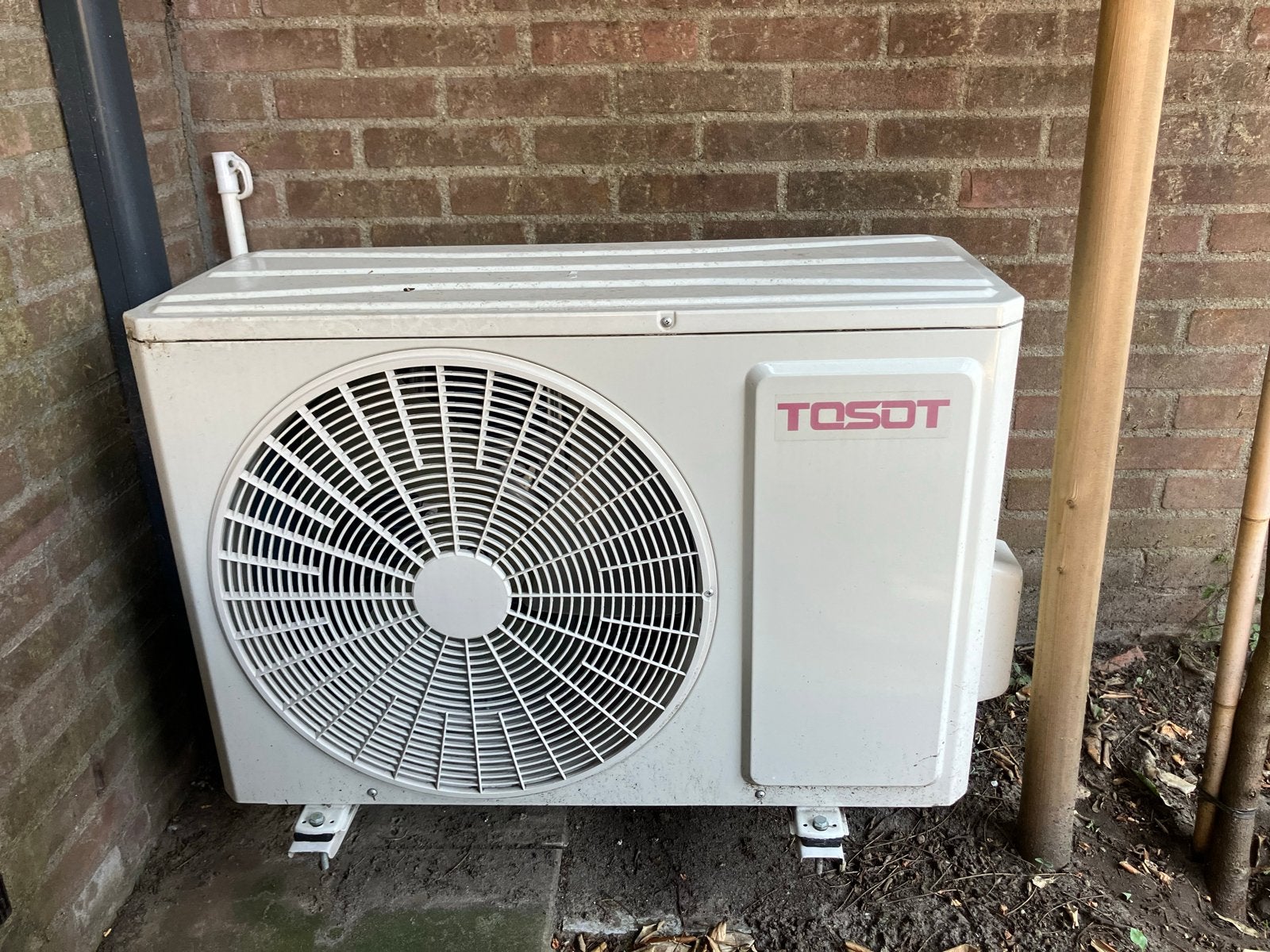 Tosot Clivia 5,0 kW airco uit 2023 - Incl. afstandsbediening, Ophalen, Gebruikt, 3 snelheden of meer, Koelen en Ontvochtigen